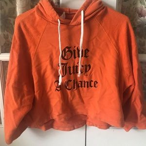 Juicy couture sweater crop top